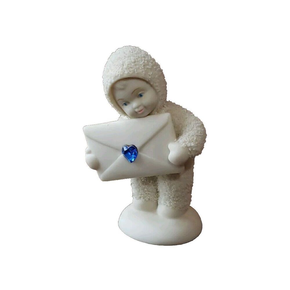 Department 56 Snowbabies Extra Special Delivery September Birthstone Sapphire